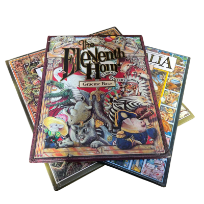 Graeme Base Books x 3