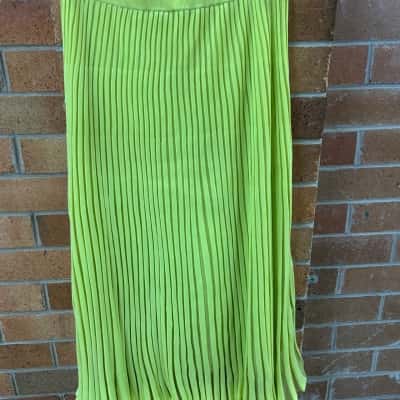 Veronika Maine Womens  Size L Pleated Skirt 