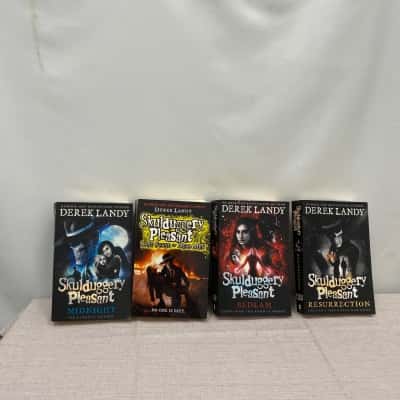 Skulduggery Pleasant Set of 4 Books by Derek Landy