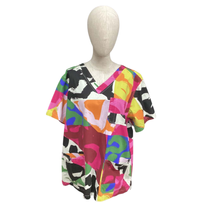 Gorman Scrubs Womens  Size XXL Green / Multicoloured / Pattern 