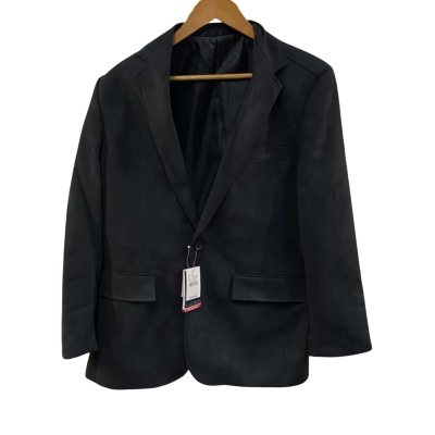 BNWT Gazman Size 40 Suit Jacket Black