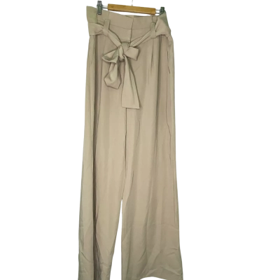 Style State Womens  Size 12 High Waisted Pants Beige 