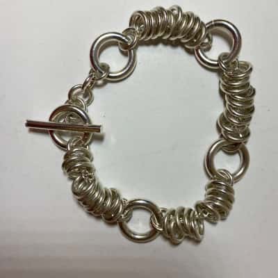 Linked 925 Silver bracelet 