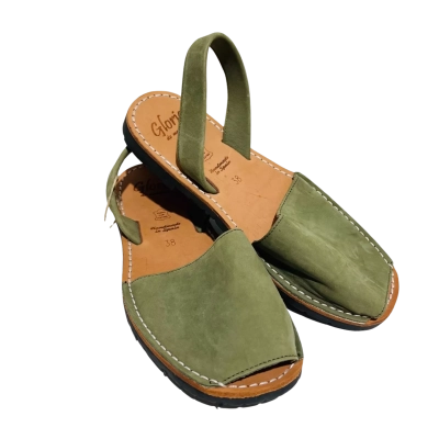 Gloria Womens  Size 36 Sandals Green 