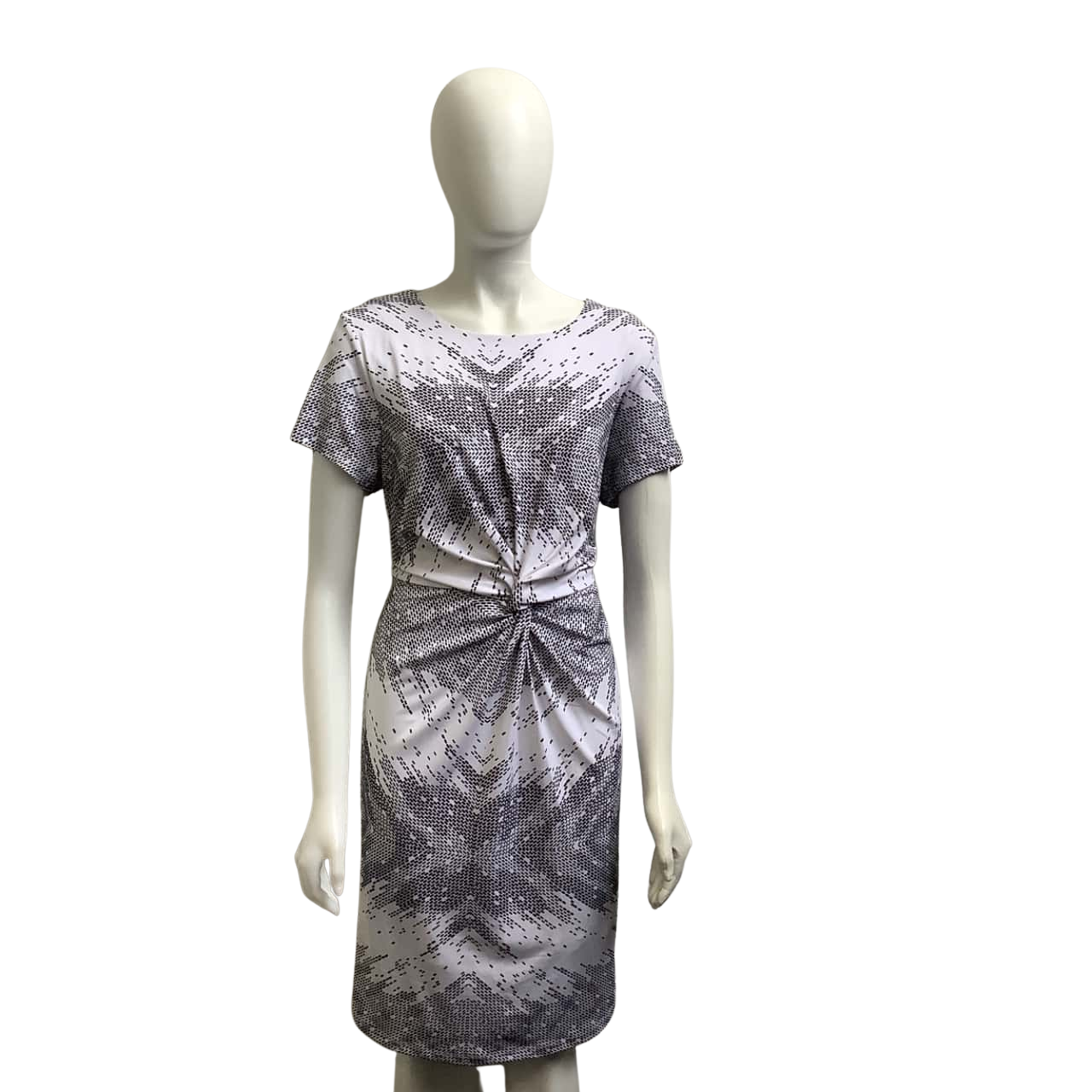 `Plus Size’ Target Womens Size 18 Twist Front Midi Dress Black / White