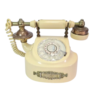 Vintage French Style Rotary Telephone