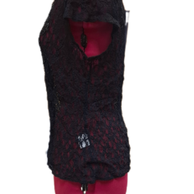 Principles Womens  Size 16 Blouse Black  