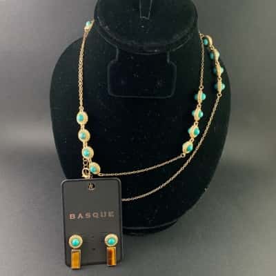 Basque Womens earring & Necklace 