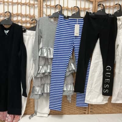 Bulk Girls Clothes Size 8-9 Ell & Voo Guess Origami Seed Tilii Zara Kids Dresses Jeans Pants Sportswear Present 