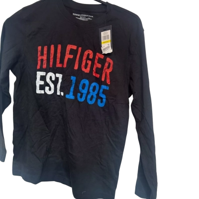 Tommy Hilfiger Kids  Size 12 / 14 Top  Black  / Blue / Red / White 