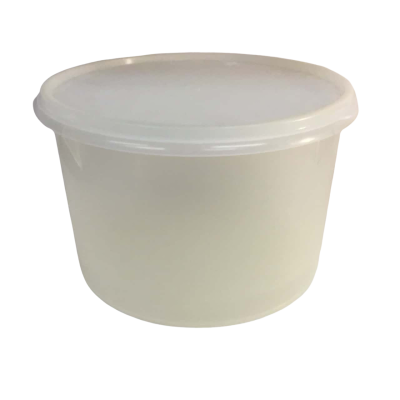 Vintage Tupperware Clear Round Container Approx 22cm diameter