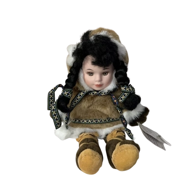 Alaskan Friends Genuine Native Style Handcrafted Doll (new)