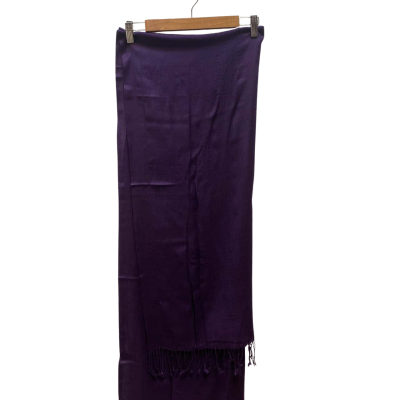 Frangi  Tie Rack Womens Purple Scarf