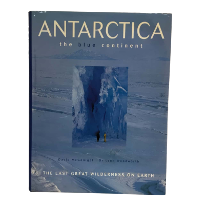 Antarctica The  Blue  Continent Hard Cover Book