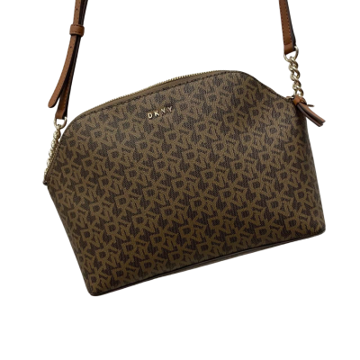 DKNY Womens Cross Body Bag Brown 