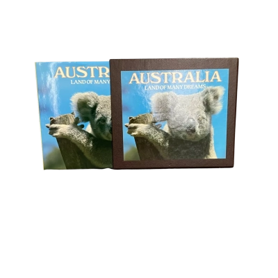 Australia Land of Many Dreams by Lyall Rowe Hardcover in Slipcase