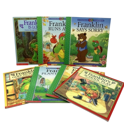 Franklin The Turtle Scholastic Books 7x 