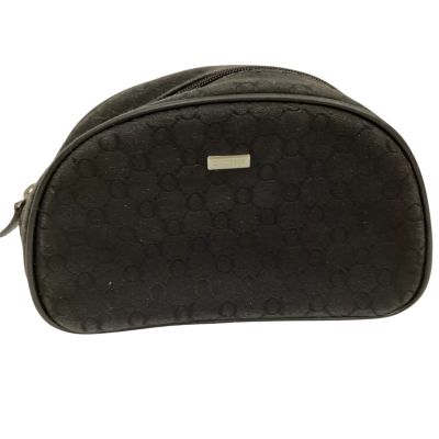 Oroton Black Make Up Bag