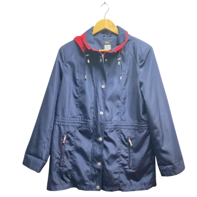 Virgo Women’s Winter Hooded Jacket Navy Blue