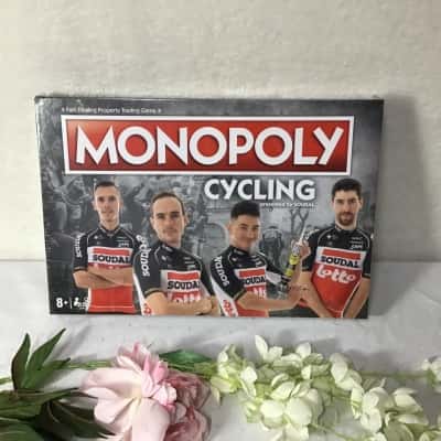 Hasbro Monopoly Cycling Edition Board Game presented by Soudal (new)