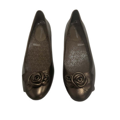 Womens Rockport Flat Shoes Size 7.5 Brown / Bronze