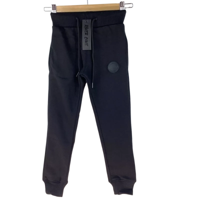 River Cove - Black Tracksuit Pants (Size 6)