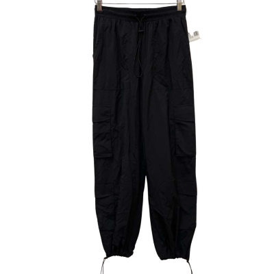  Stylerunner Onyx Black Trek Woven Jogger Pants Size M