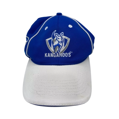 Kangaroos Member 2012 AFL Mens  Size One Size Cap Blue / White 