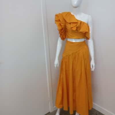  New Sheike top and skirt  size 6 rec retail $369.00