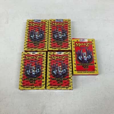 Meta Zoo Collectable Card Game Release Event Box x5