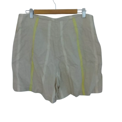 Zulu & Zephyr Womens  Size 14 Beige / Cream / Yellow Shorts