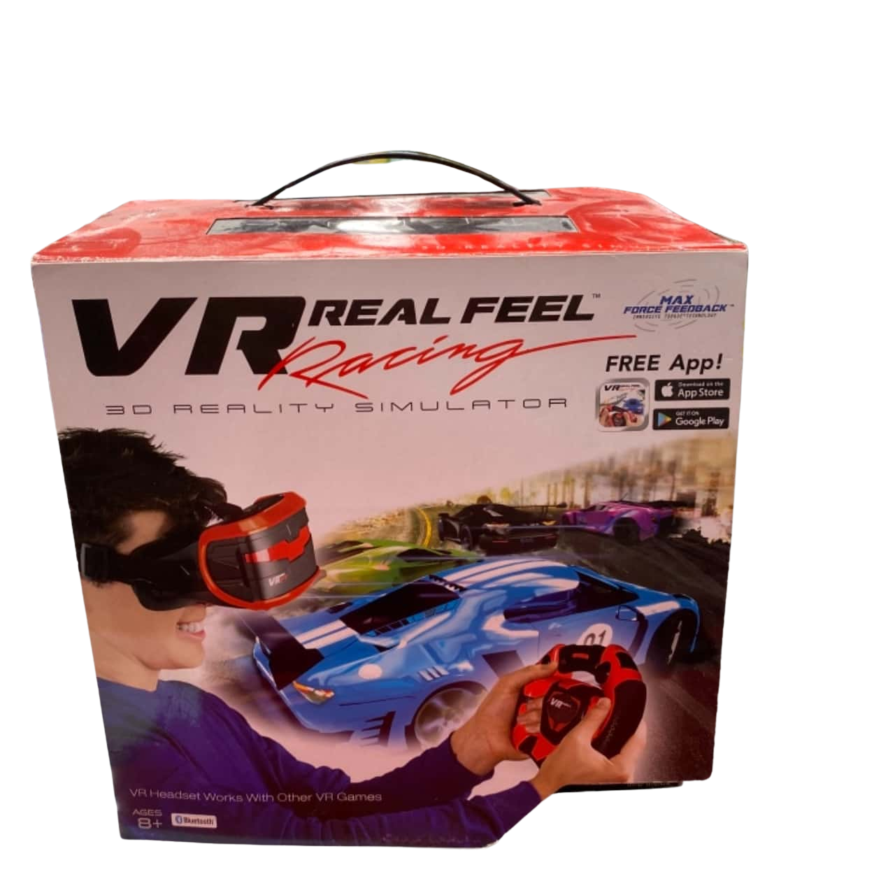 VR Real Feel Racing Simulator Set NWOT (s)