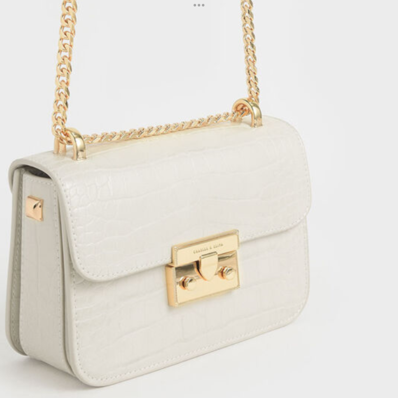 *NEW*Croc EffectChain Strap Crossbody Bag(s)