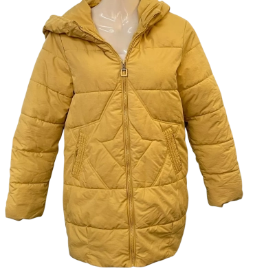   Guamulei, Womens  Size M Hooded Jacket / Puffer Jacket / Winter Coat Yellow 