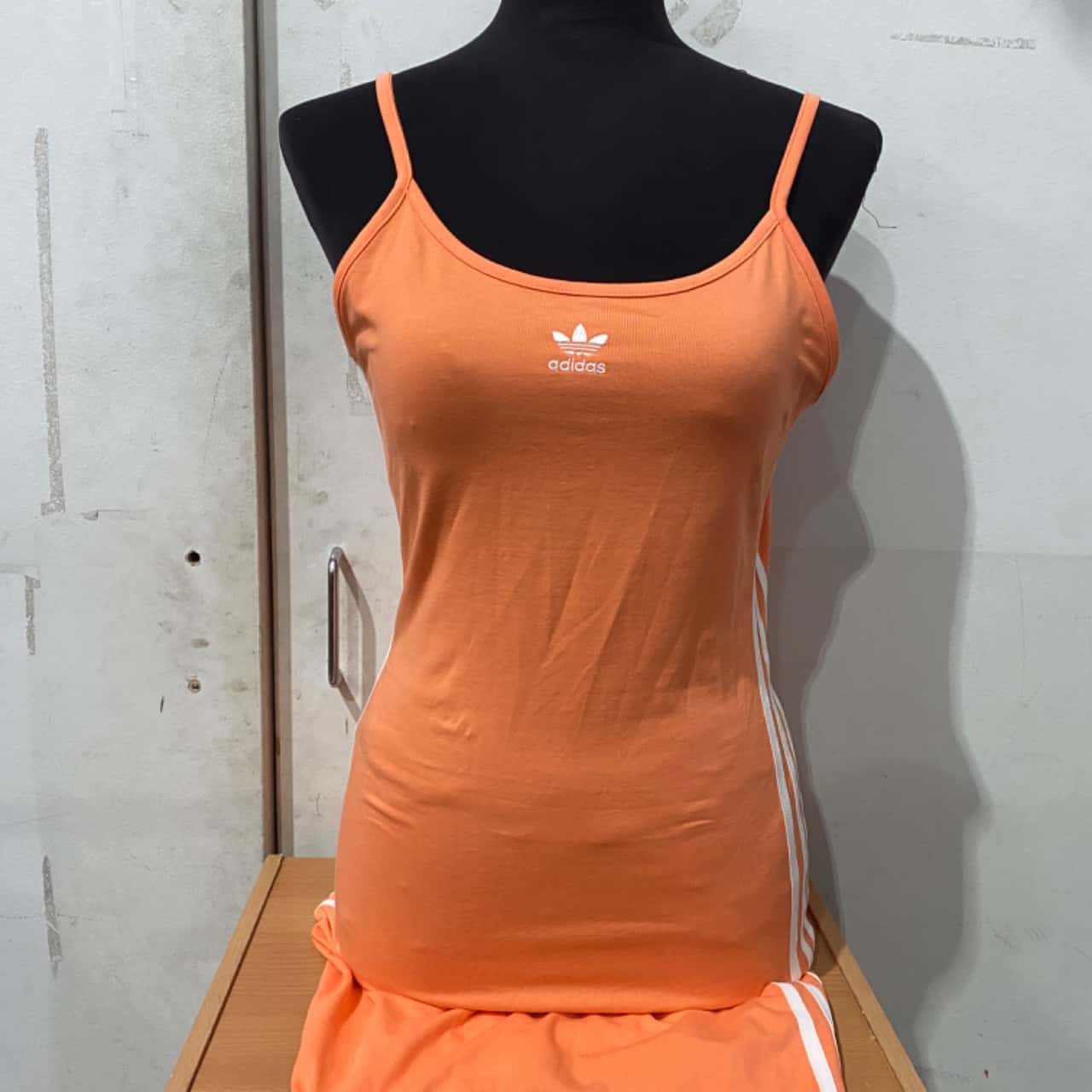 open lace back dress ADIDAS X FARM PREMIUM DRESS - Semi Spark / Bright Orange / Shadow Red   bCODE