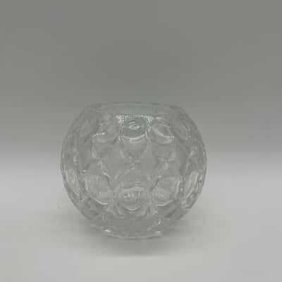 Vintage Lead Crystal Vase [B#11]