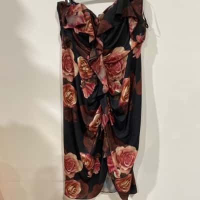 City Chic Womens  Rose Seduction Dress Size L  Formal Dress RRP$179.95