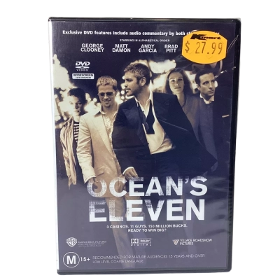 DVD - Ocean’s Eleven (M) 2001