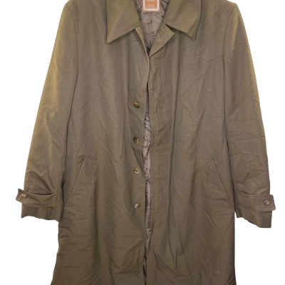 Blizzand Monsieur Mens  Size L Trenchcoat Khaki 
