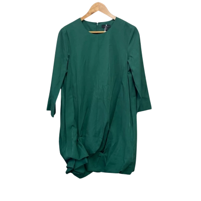 COS Womens  Size 38 Midi Dress Green 