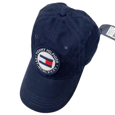 Tommy Hilfiger Men's Am Rackish Baseball Cap Sky Captain Navy Blue