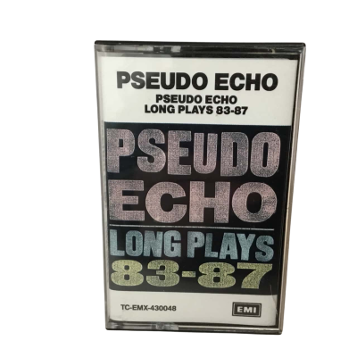 Vintage Pseudo  Echo Long Plays 83-87 Cassette Tape