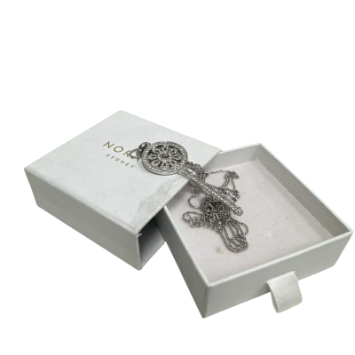 NORA’S SYDNEY Key Necklace Silver 