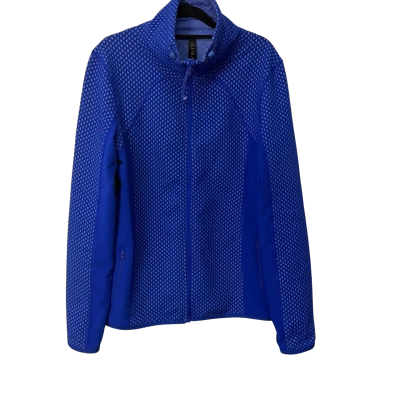 Lorna Jane  Size L Sports Coat Blue 