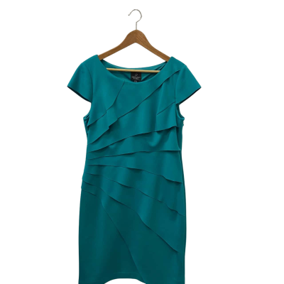Adrianna Papell Womens  Size 18 Sleeveless Dress  Green 