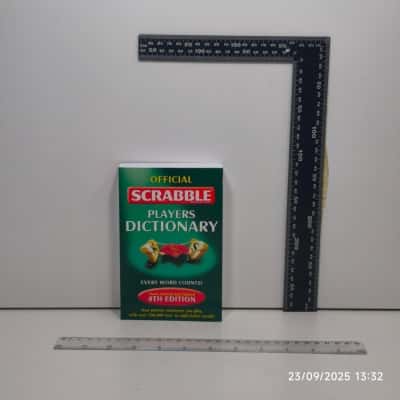 Official Scrabble Players Dictionary Book 4th Edition 