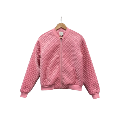 365 Days Womens One Size Bomber Jacket Pink  