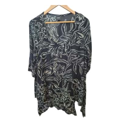  Womens  Inti Size L Short Sleeve Shirt Pattern 