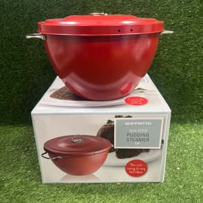Soffritto Red Pudding Steamer 2.8L (New in Box)