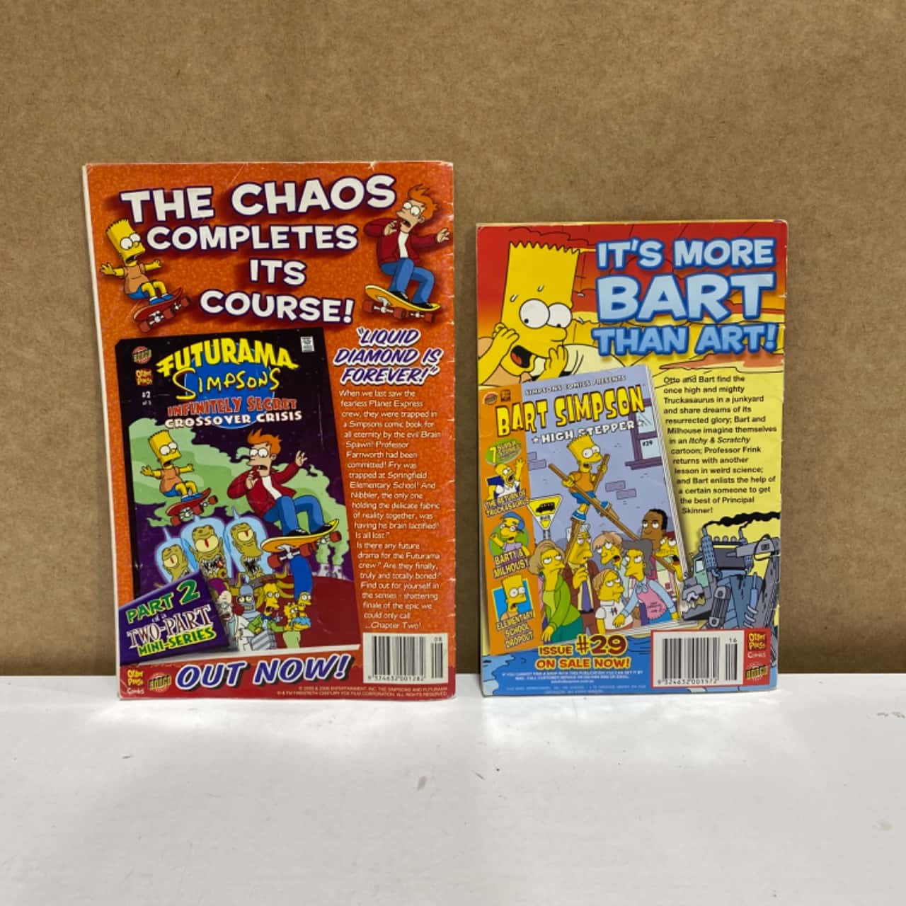 RADIOACTIVE MAN #88 & BART SIMPSON MISCHIEF MAKER #16